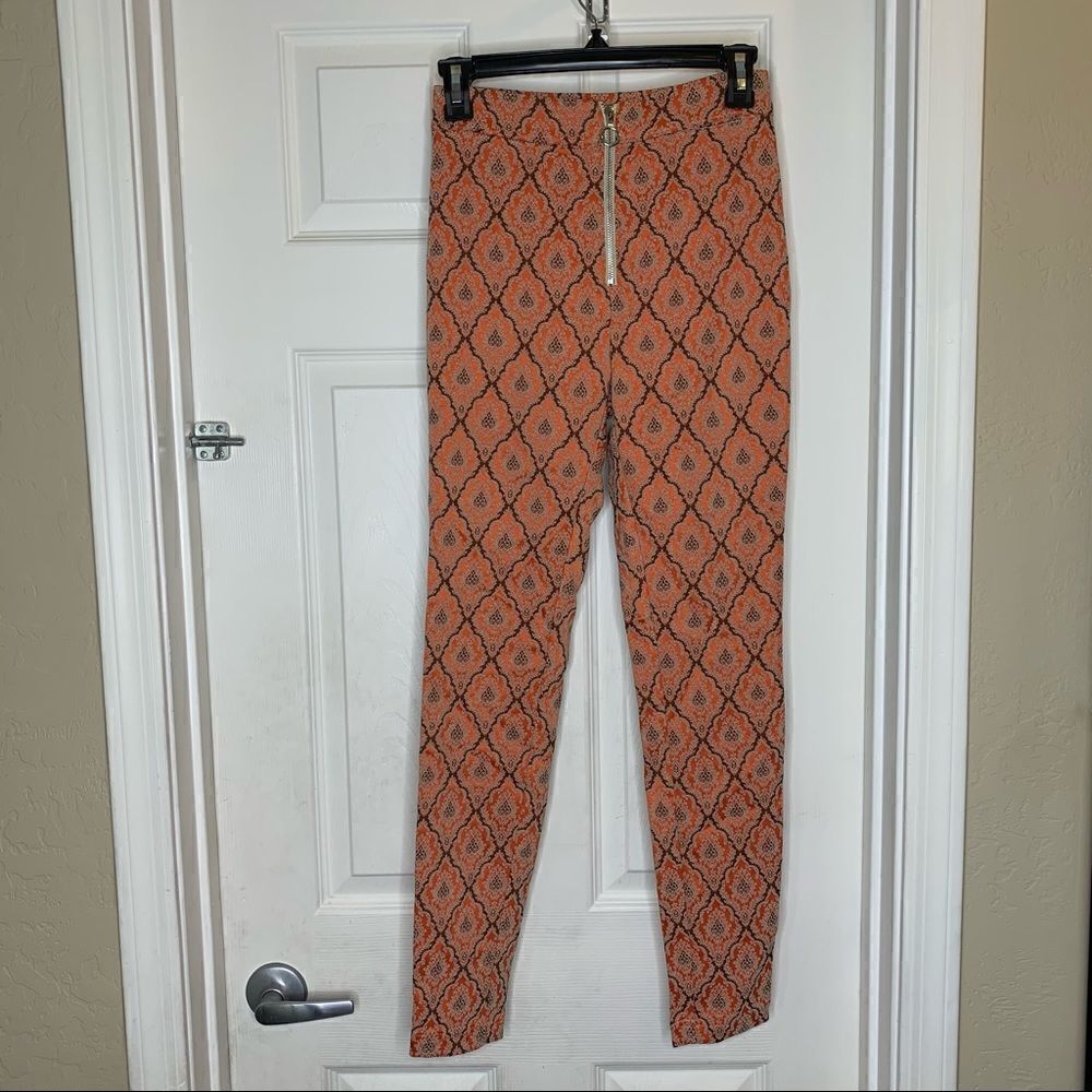 Urban Outfitters High Rise Zipper Front Pants Size 0